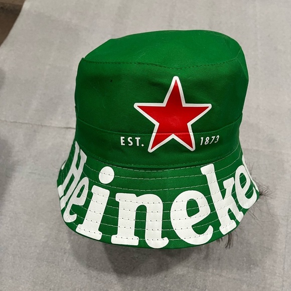 Heineken Green Bucket Hat- Unisex NWOT - Picture 2 of 8